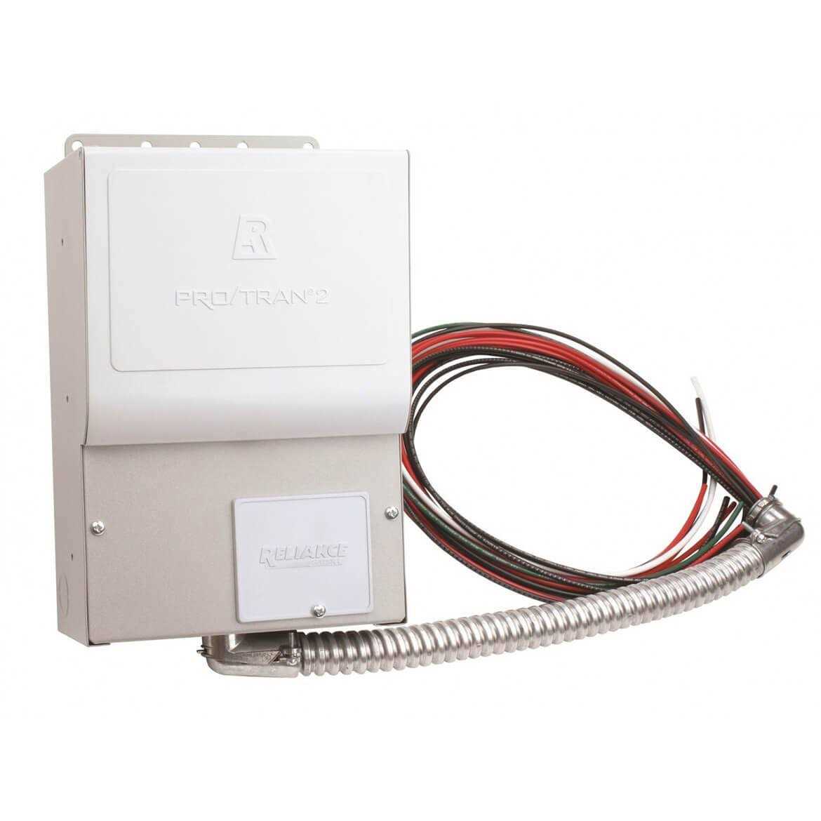 Reliance 506C 120/240-Volt 50-Amp 6-Circuit Pro/Tran Indoor Transfer Switch - Image 2