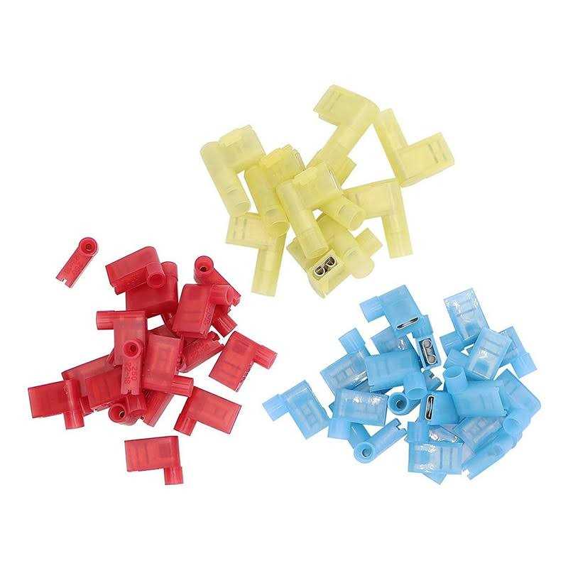 22-16 16-14 12-10 90 Degree Nylon Flag Female Insulated Quick Disconnects Electrical Terminals Connector - Image 4