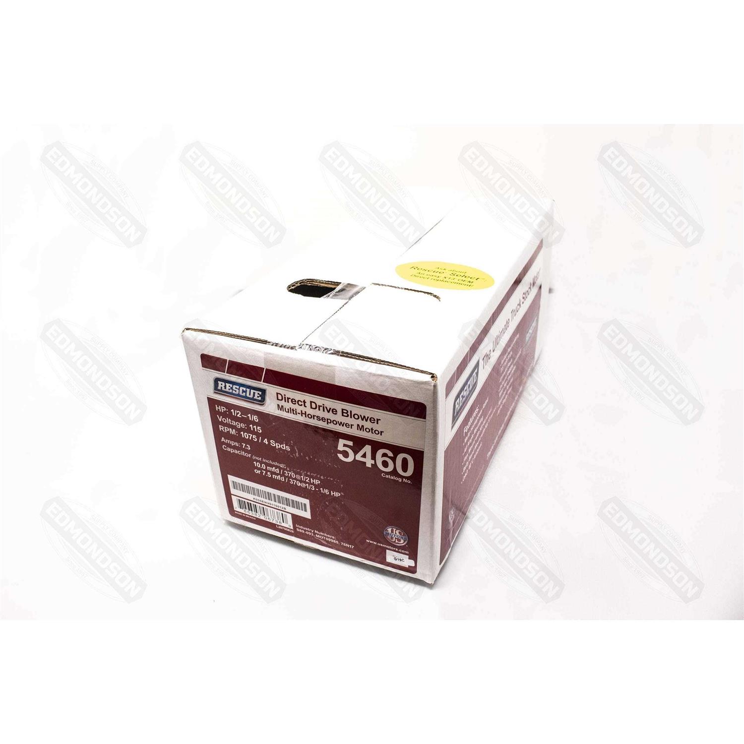 US Motors 5460 Rescue 5.6 Direct Drive Blower Motor - Image 5