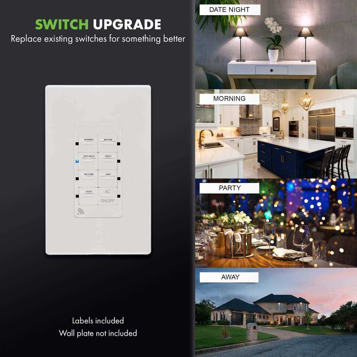 Topgreener Smart Light Switch Wi-Fi Scene Controller - Image 5