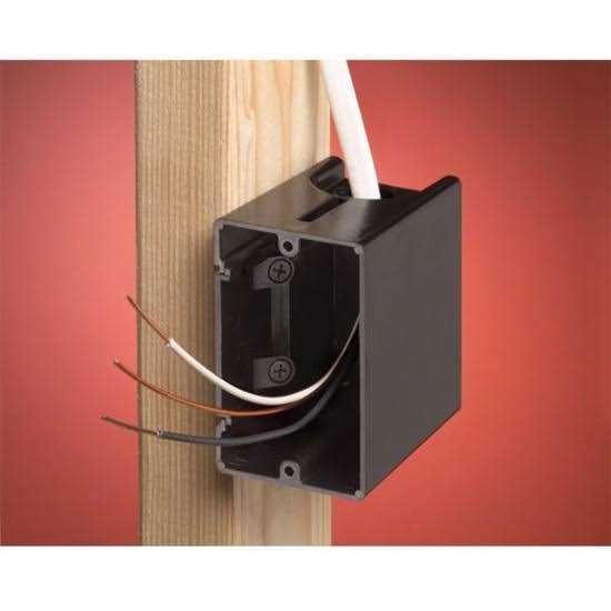 Arlington F101 Non-Metallic Outlet Box One-Box - Image 3