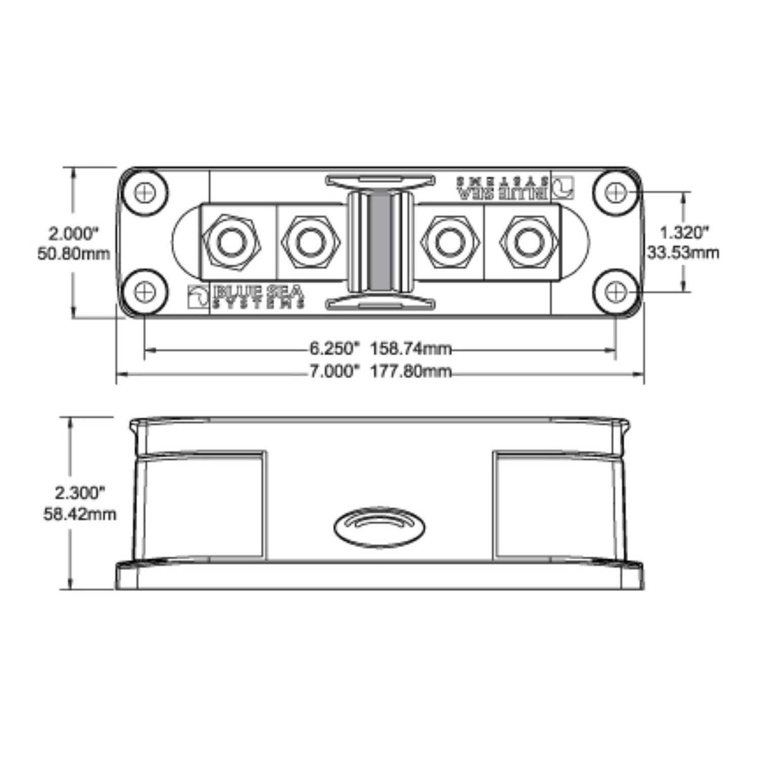 Blue Sea 5502 Class T Fuse Block - Image 4