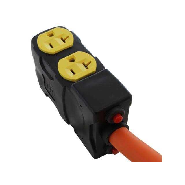 AC WORKS 1.5 ft. Adapter NEMA 14-30P 4-Prong Dryer Plug to Household Outlets with 24 Amp Breaker - Image 4