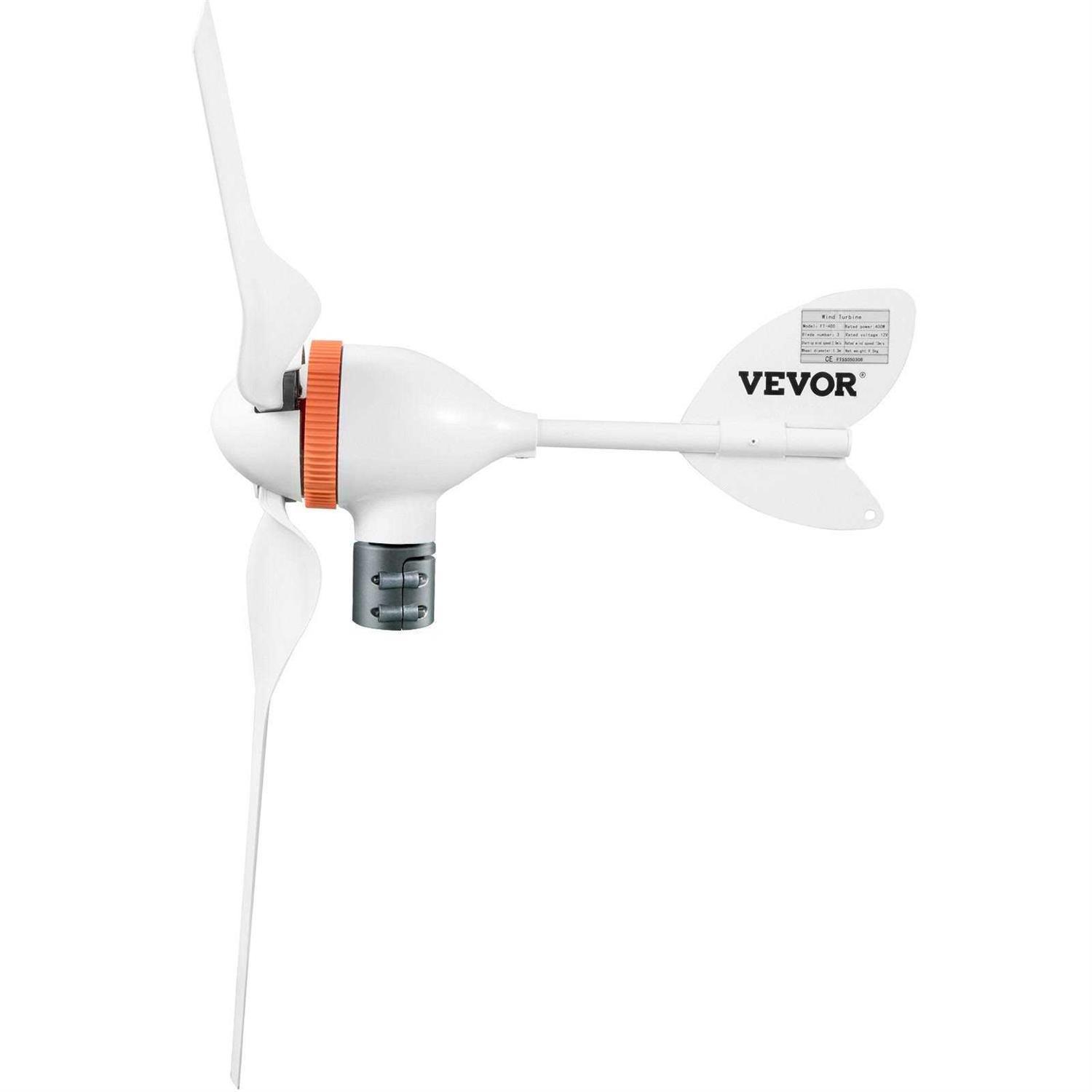 VEVOR Wind Turbine Generator 500-Watt 5 Blades Auto Adjust Windward Direction Wind Power Generator with Mppt Controller - Image 5