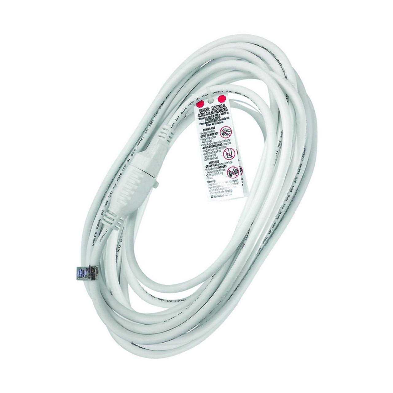 Ace Hardware 25' 16/3 White Extension Cord - Image 5