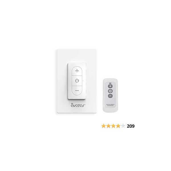 Avatar Controls Smart Dimmer Switch with Remote Control with Alexa/Google Home Light Smart Home Electrical Switch Timer Wall Switch No Hub Required - Image 4