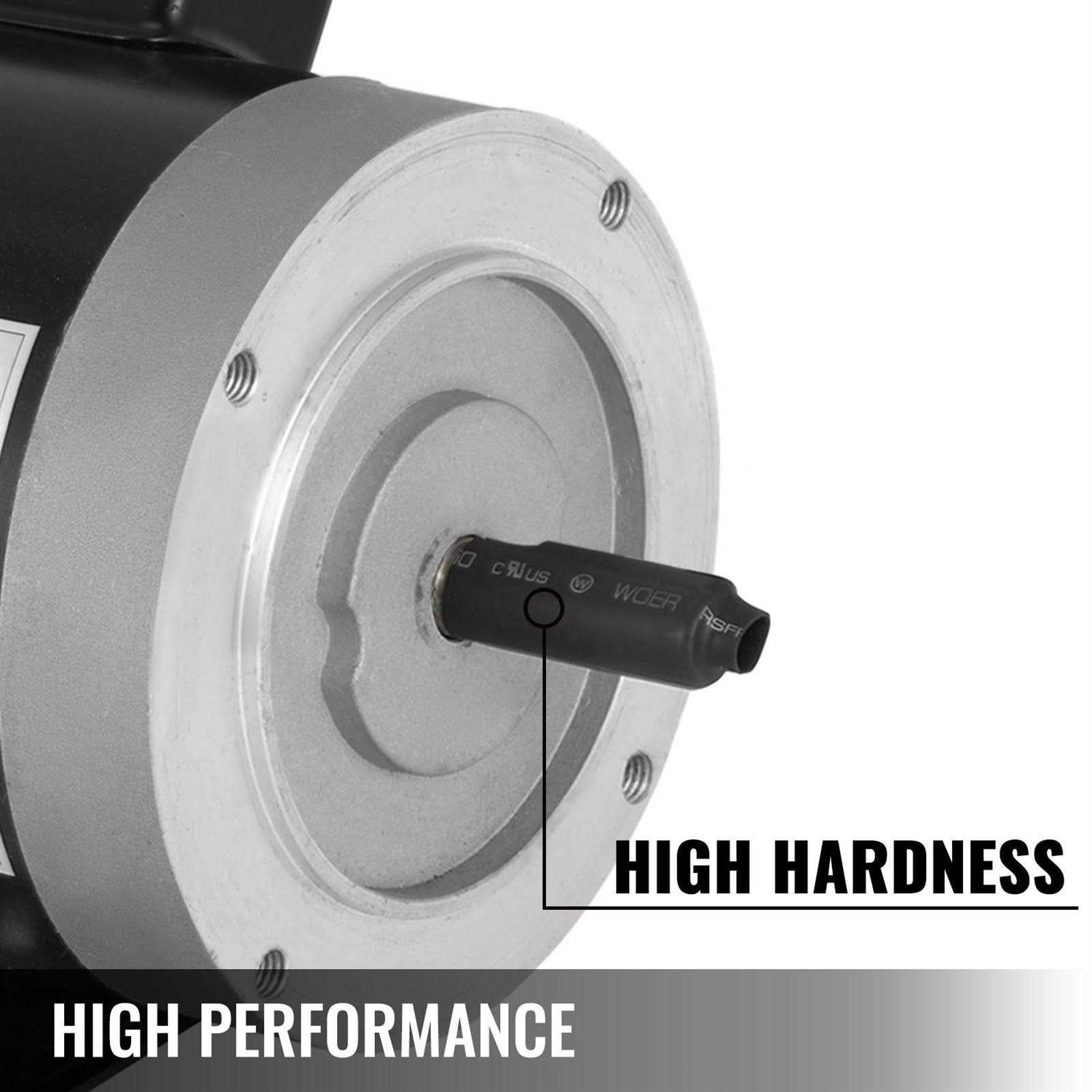 VEVOR 1Hp Electric Motor 120156C Single Phase 56C Frame TEFC 115230V 3600RPM JLDJ120156C360001V6 - Image 3