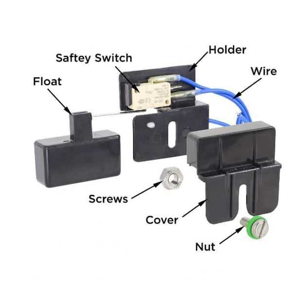 Beckett Drain Pan 125-250 VAC Safety Switch Drill Clamp Mount 1502UR - Image 3