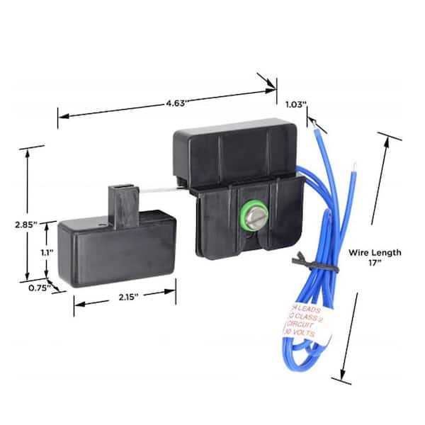 Beckett Drain Pan 125-250 VAC Safety Switch Drill Clamp Mount 1502UR - Image 5