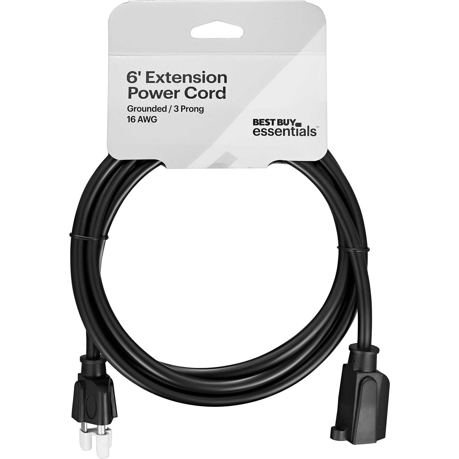 Best Buy essentials 16ga Extension Power Cord - Image 3