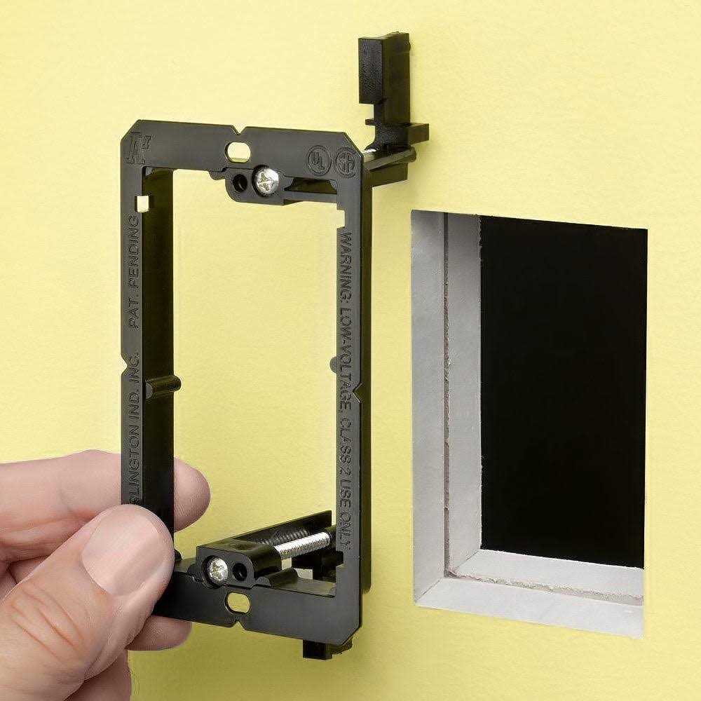 Arlington LV1 1-Gang Low Voltage Mounting Bracket - Image 4