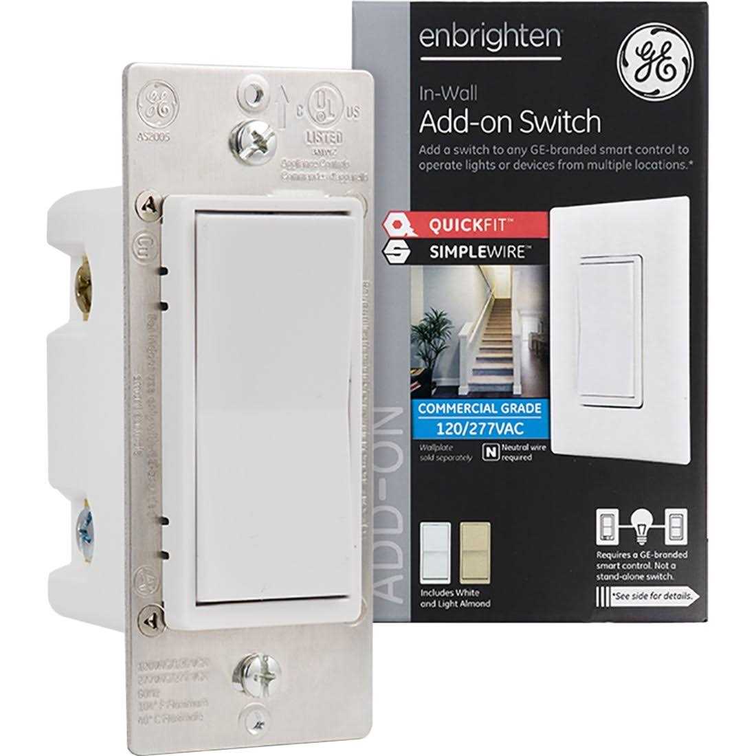 Enbrighten Add-On Switch QuickFit and SimpleWire
