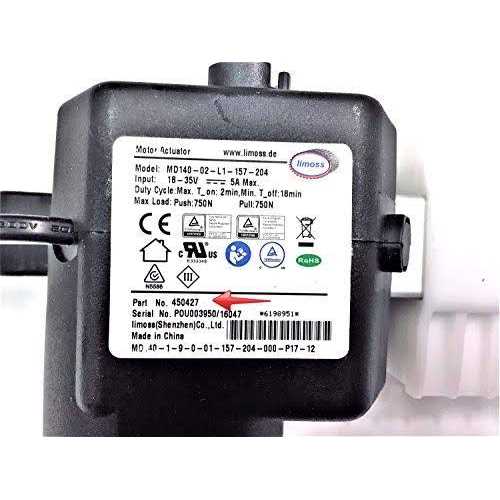 7203 Limoss 450427 MD140-02-L1-157-204 Power Recliner Replacement Motor Actuator for Part #'s 450427 - Image 3