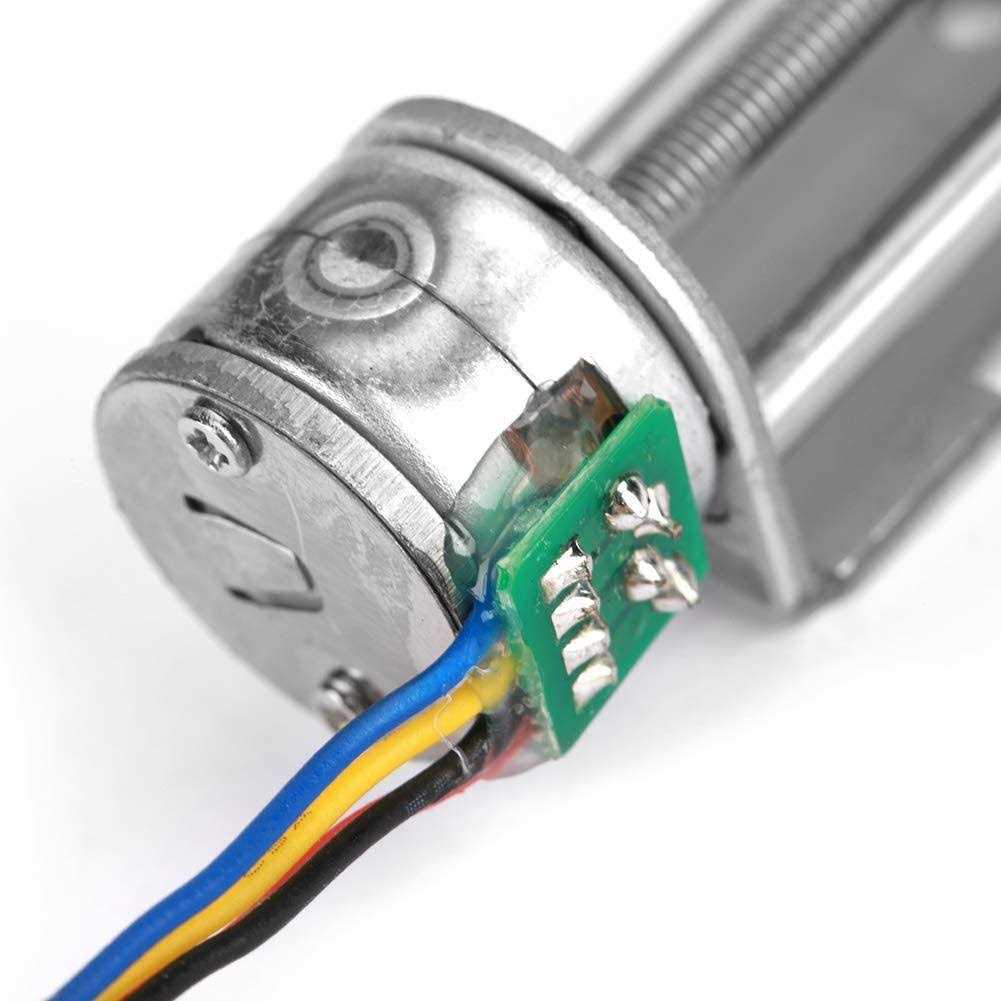 Stepper Motor D8-motor80 Dc12v Moving 0.25mm One Step Stepper Motor with Linear Screw Nut Slider for Diy Ir Engraving Machine,etc - Image 2