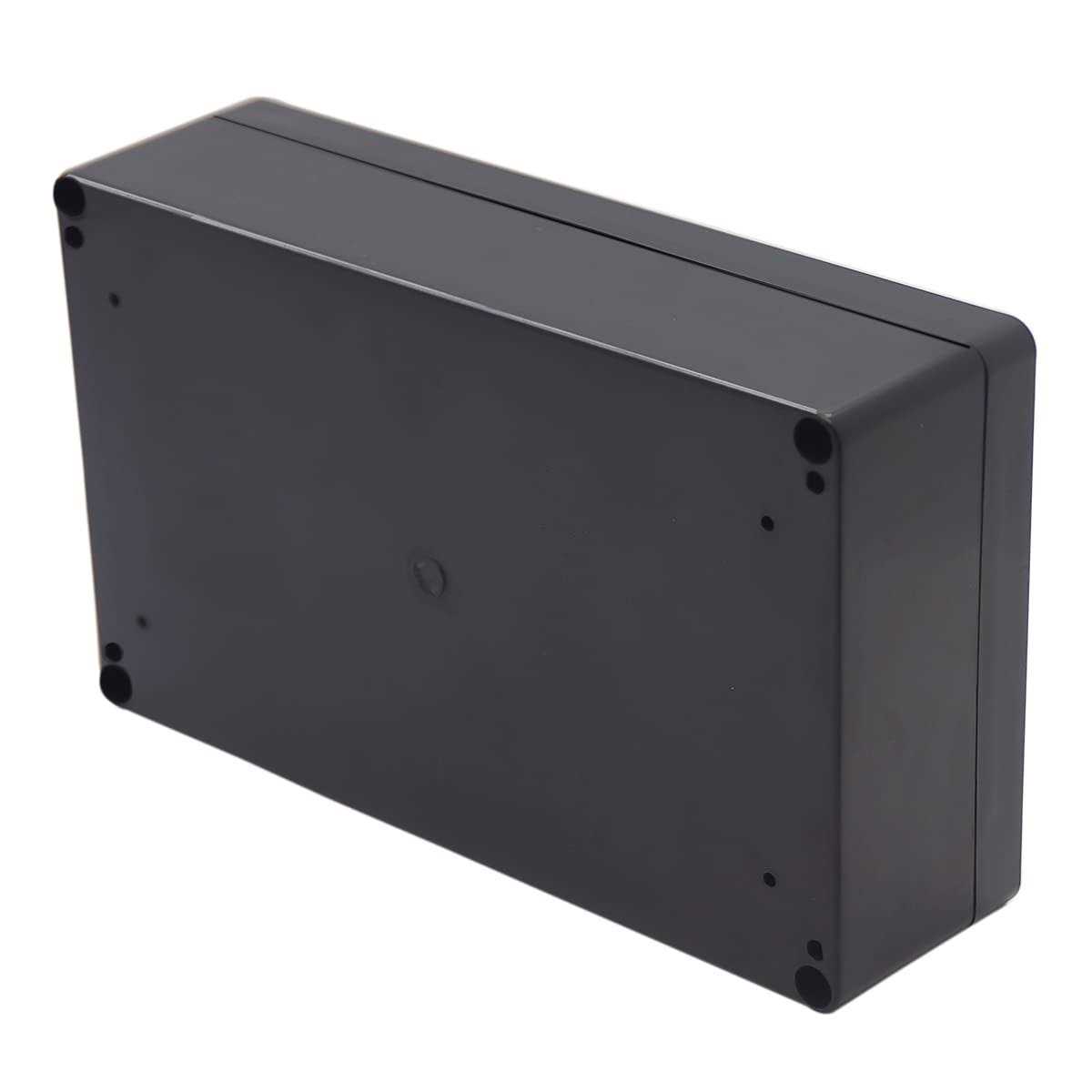 Otdorpatio Project Box IP65 Waterproof Junction Box ABS Plastic Black Electrical Boxes DIY Electronic Project Case Power Enclosure 7.87x4.72x2.2 - Image 4