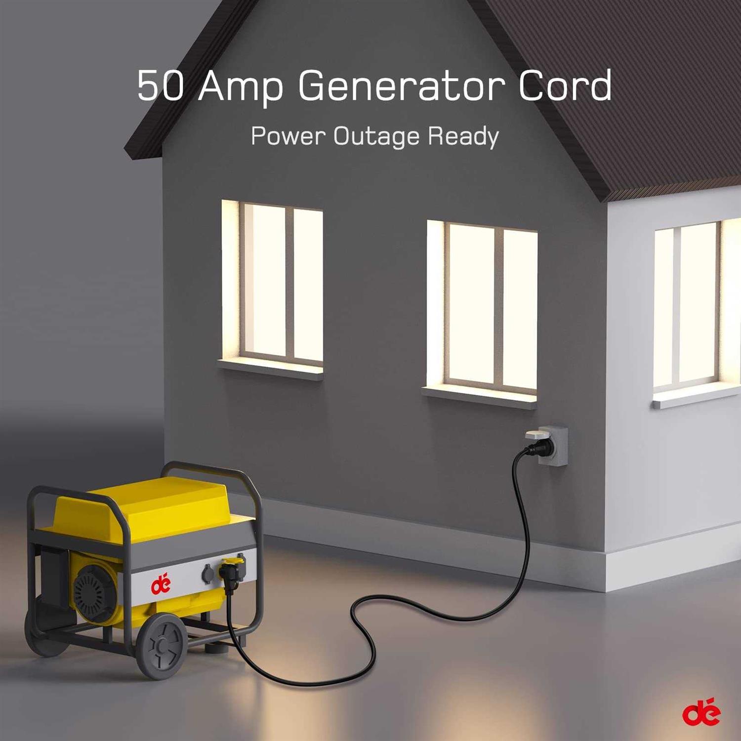 50 Amp Generator Cord D Generator - Image 3