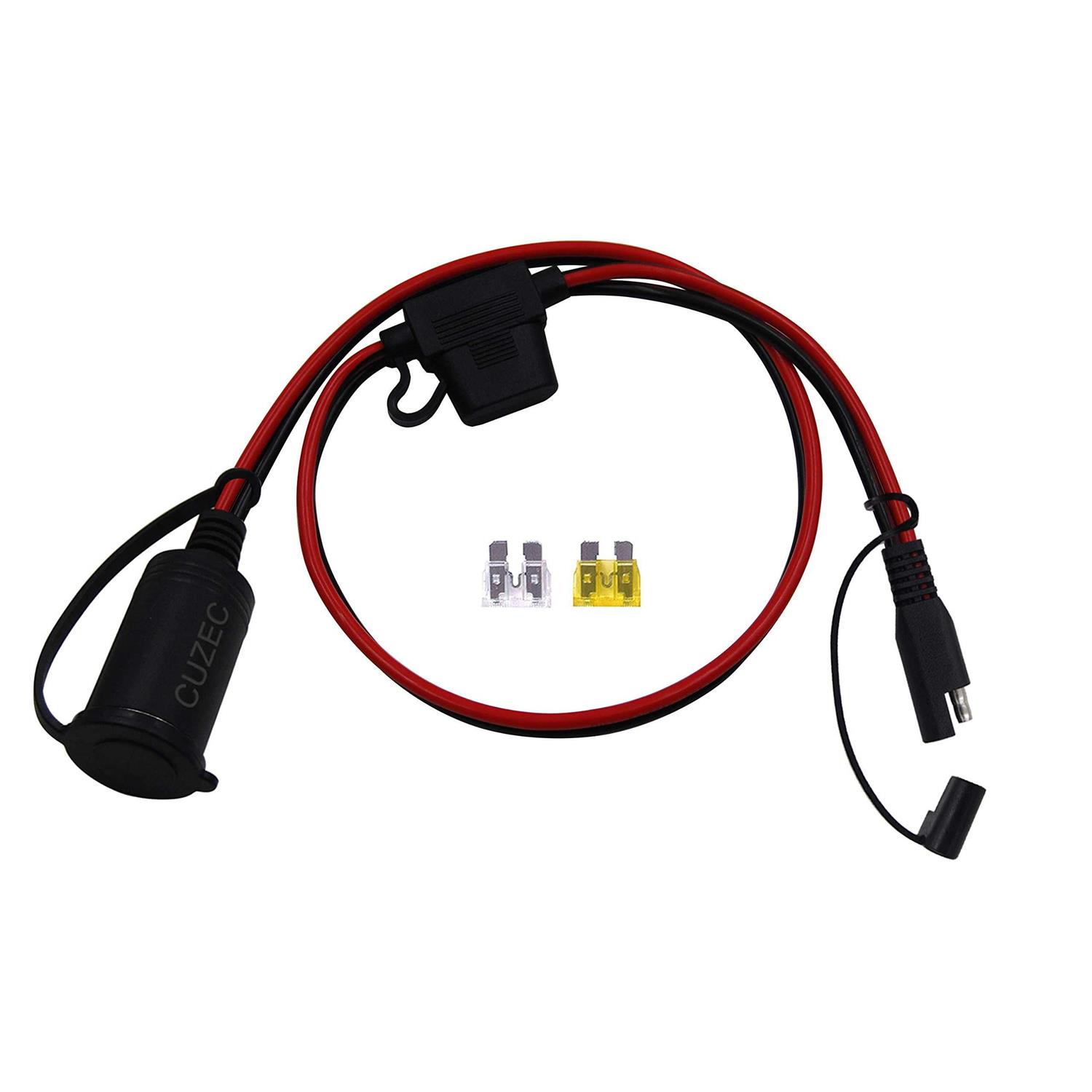 Cuzec 14awg Adapter Plug Socket With Eyelet Terminal