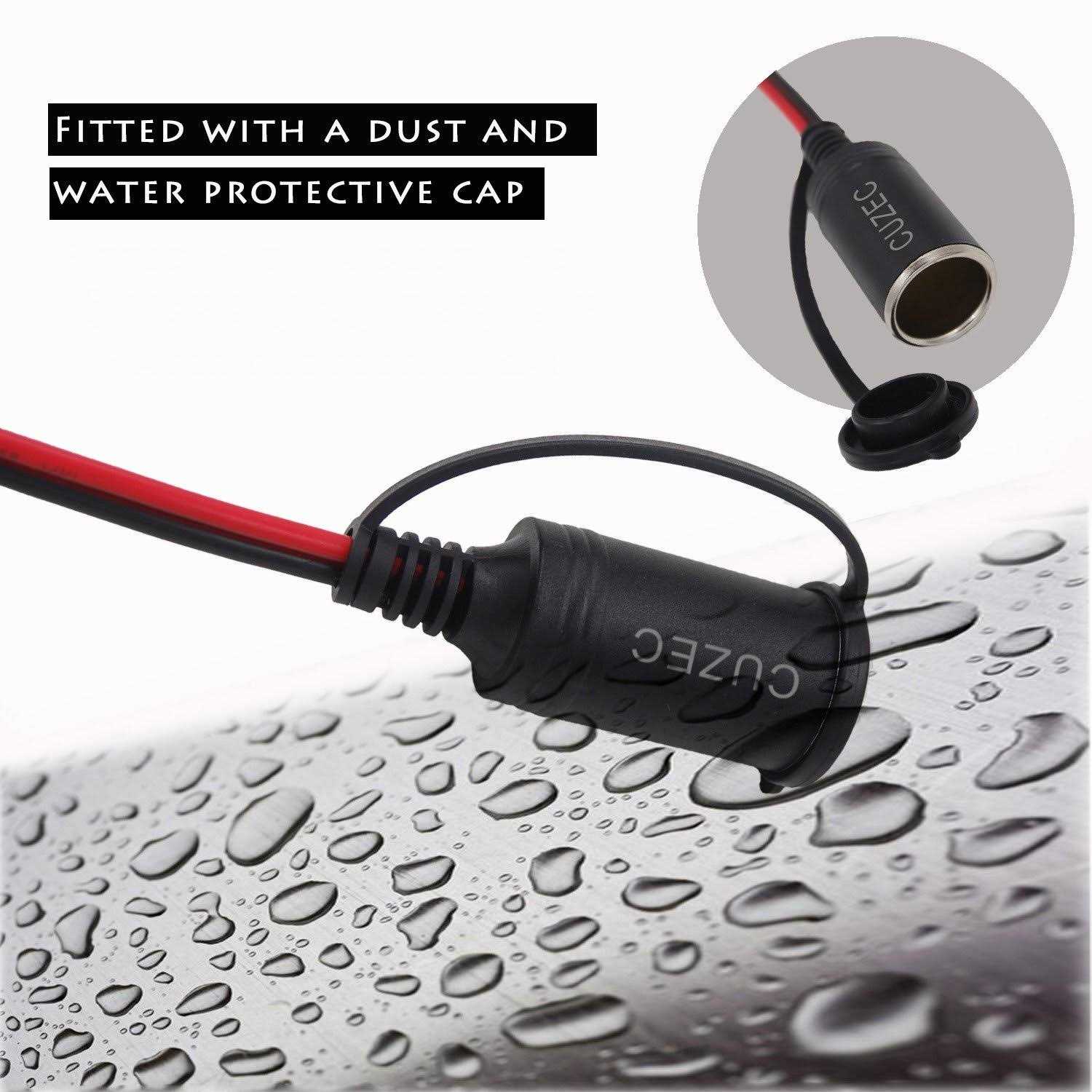 Cuzec 14awg Adapter Plug Socket With Eyelet Terminal - Image 3