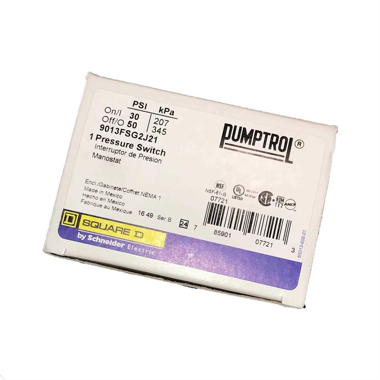 9013FSG2J21 Square D Pressure Switch - Image 4