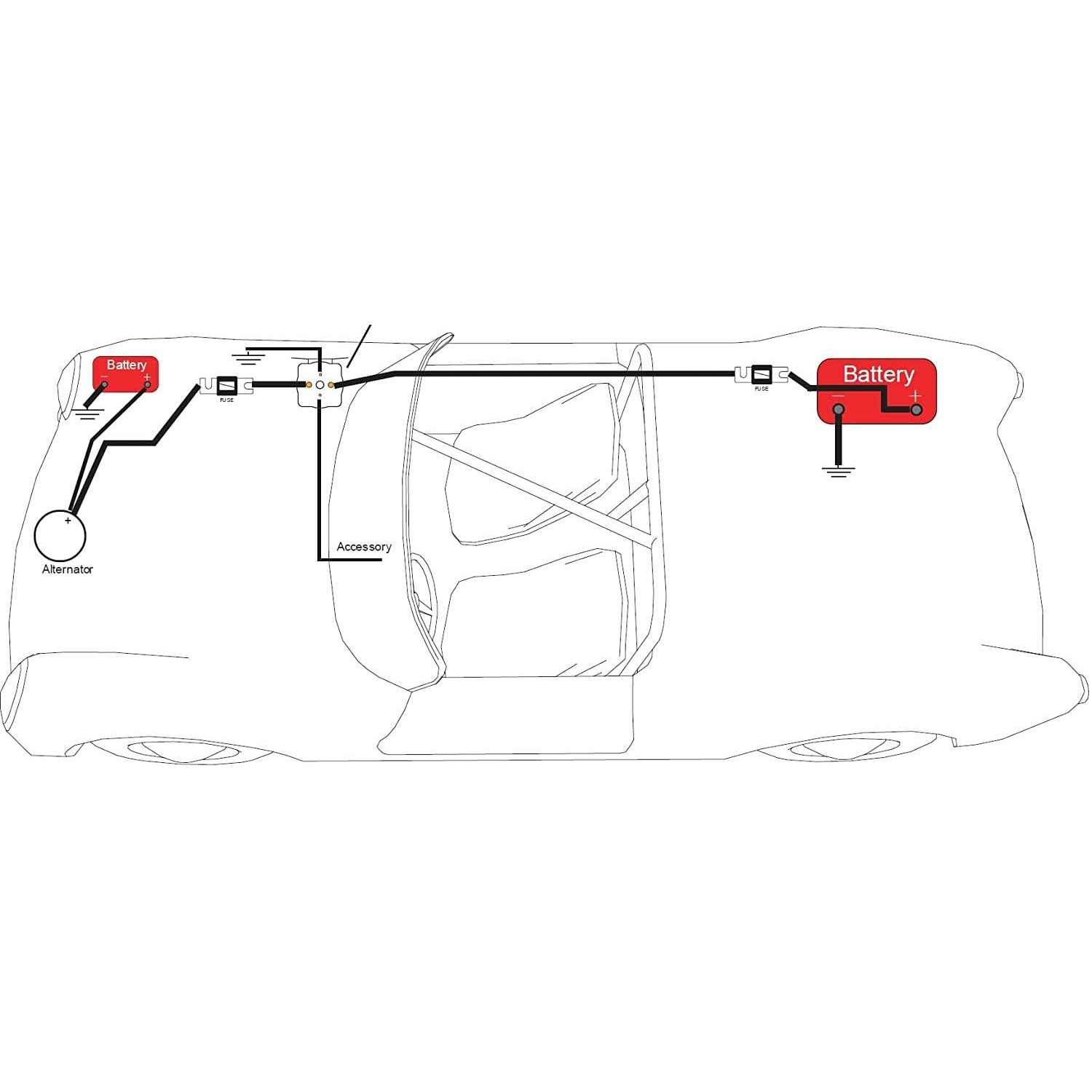 12v 500A Amp Mobile Audio Relay Continuous Battery Isolator - Image 5