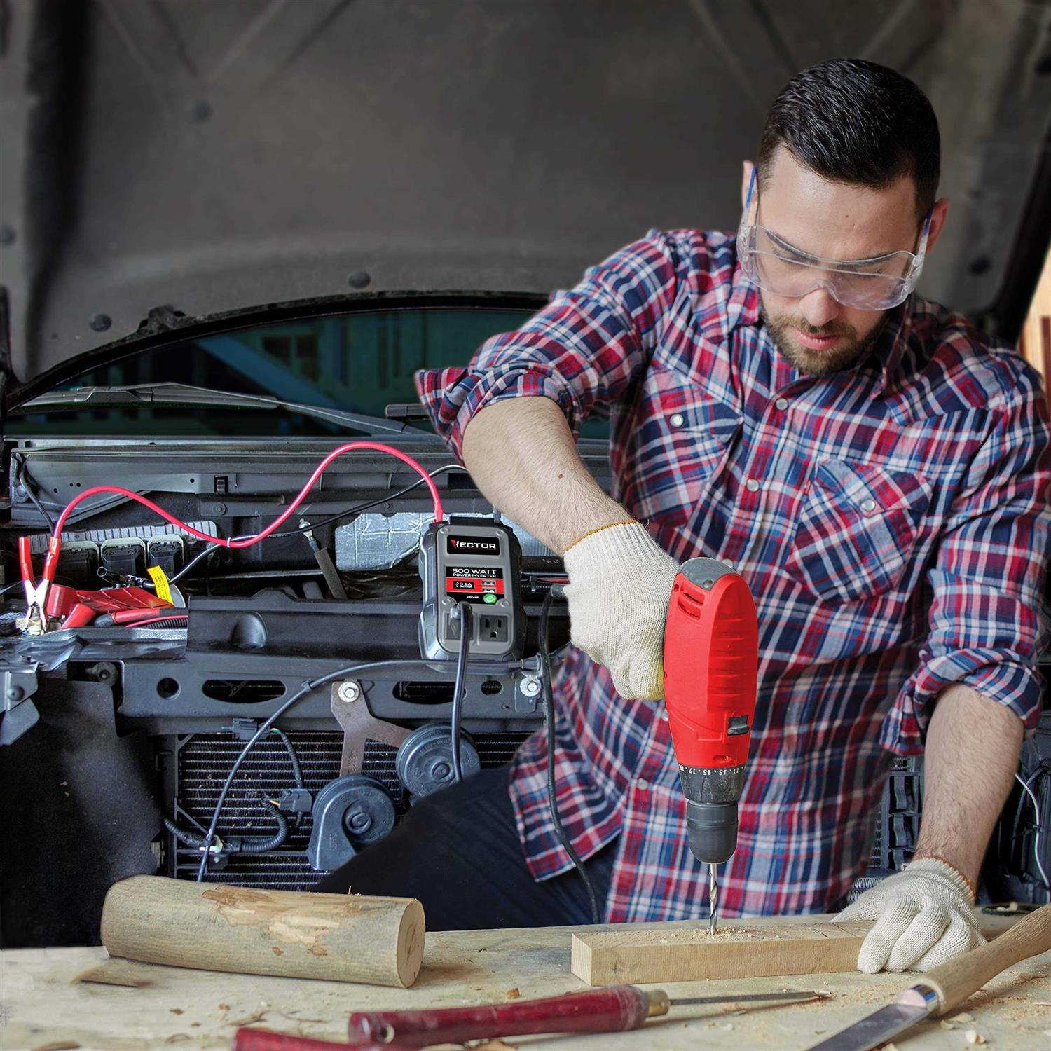 Vector 500 Watt Power Inverter PI500V - Image 4