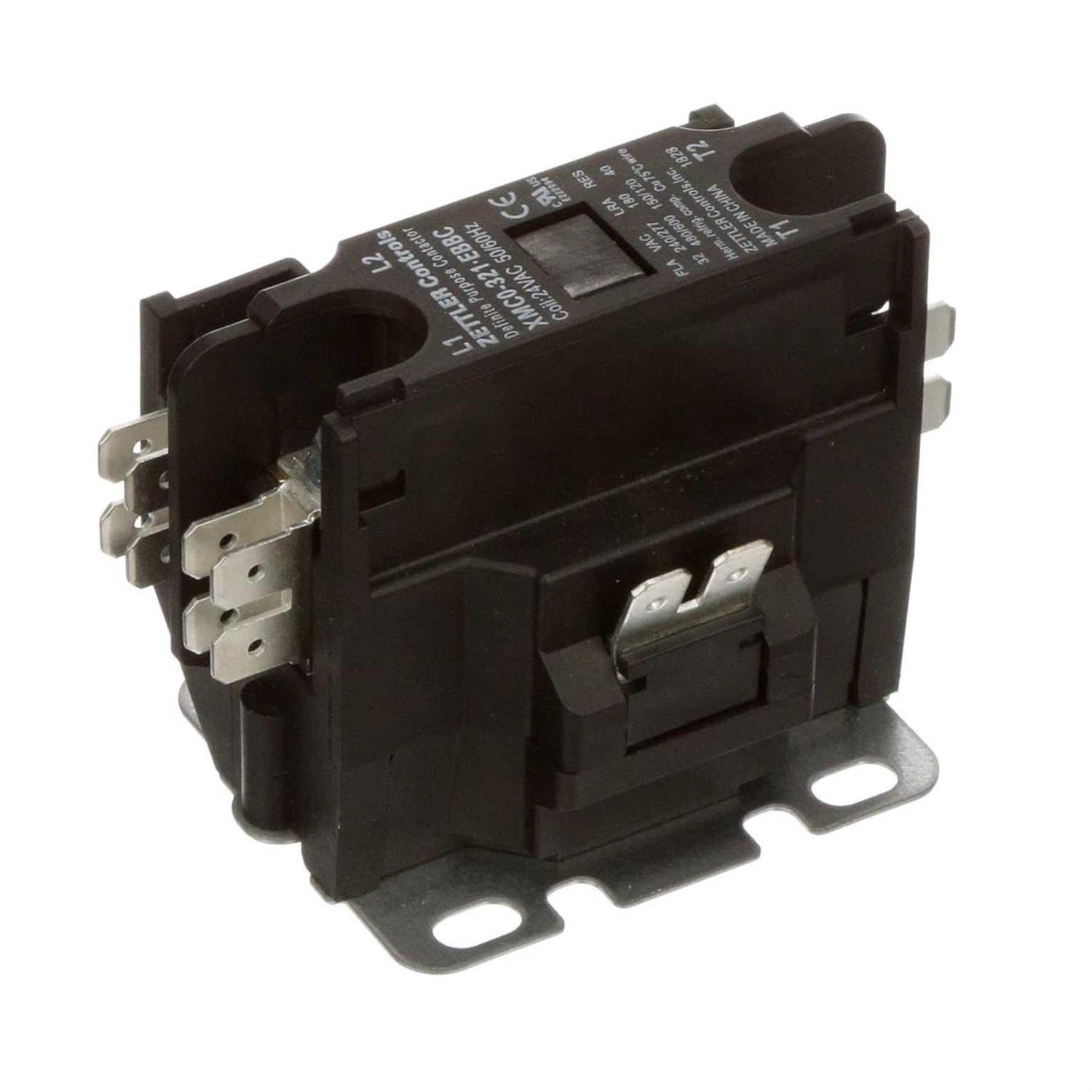 American Zettler Inc. XMCO-321EBBC Definite Purpose Contactor 32A 1-Pull 24V Coil - Image 3