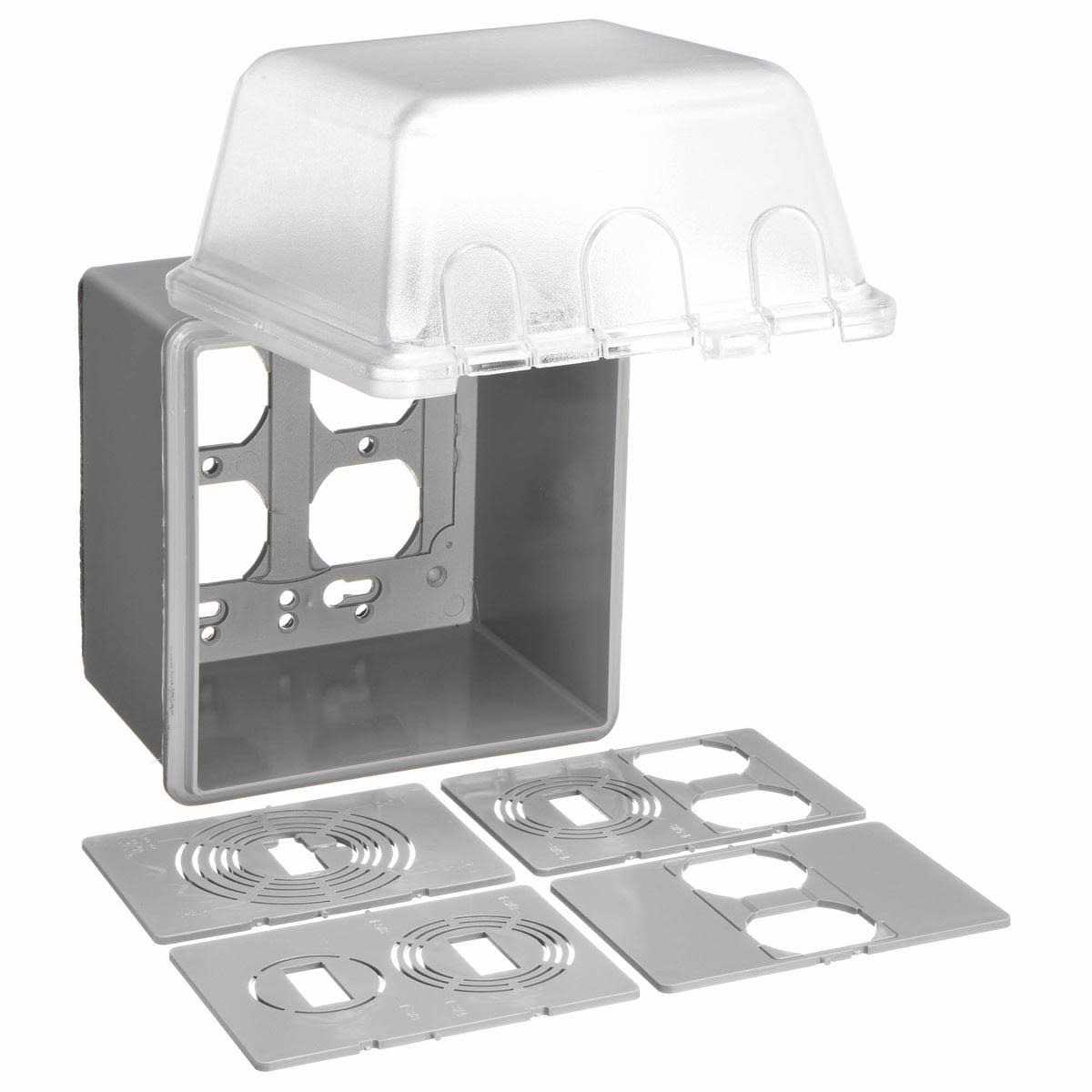 Taymac MM7440C 2-Gang Weatherproof In-Use Cover - Image 3