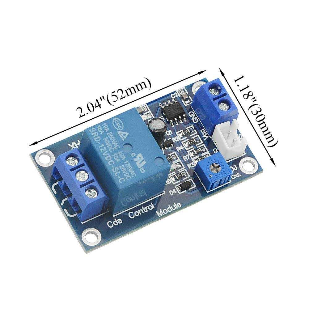 XINGYHENG 4Pcs XH-M131 Light Automatic Control Module 12V Light Control Relay Light Switch Photosensitive Resistor Module - Image 4