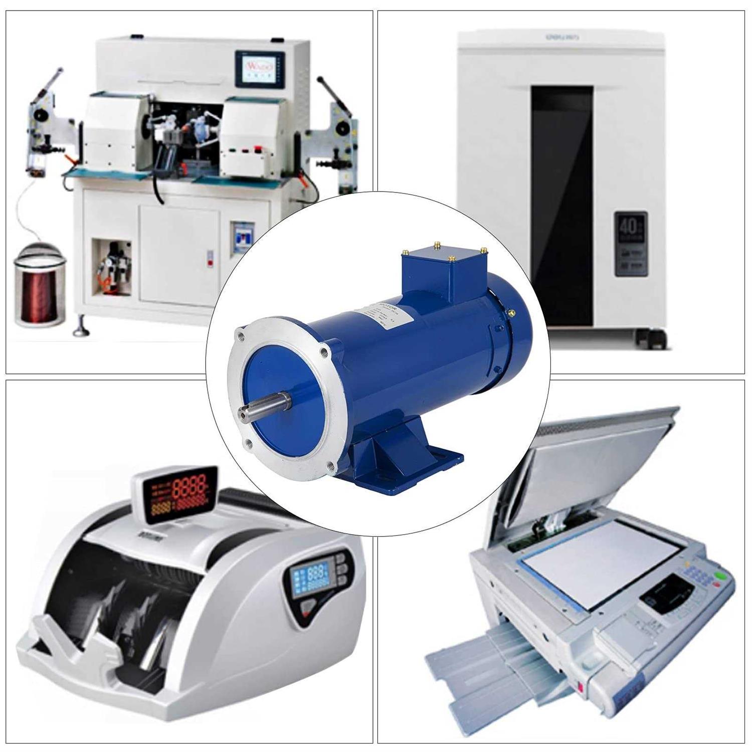 VEVOR Dc Motor,Rated Speed 1750 Rpm,1HP 12V Electric Motor Permanent Magnet Motor ZLDJ123ZYT12-1001V0 - Image 4