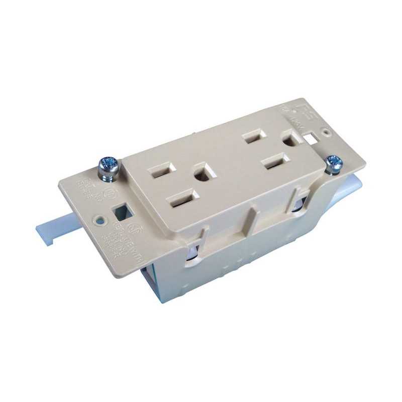 US Hardware E-102C Duplex Receptacle - Image 3