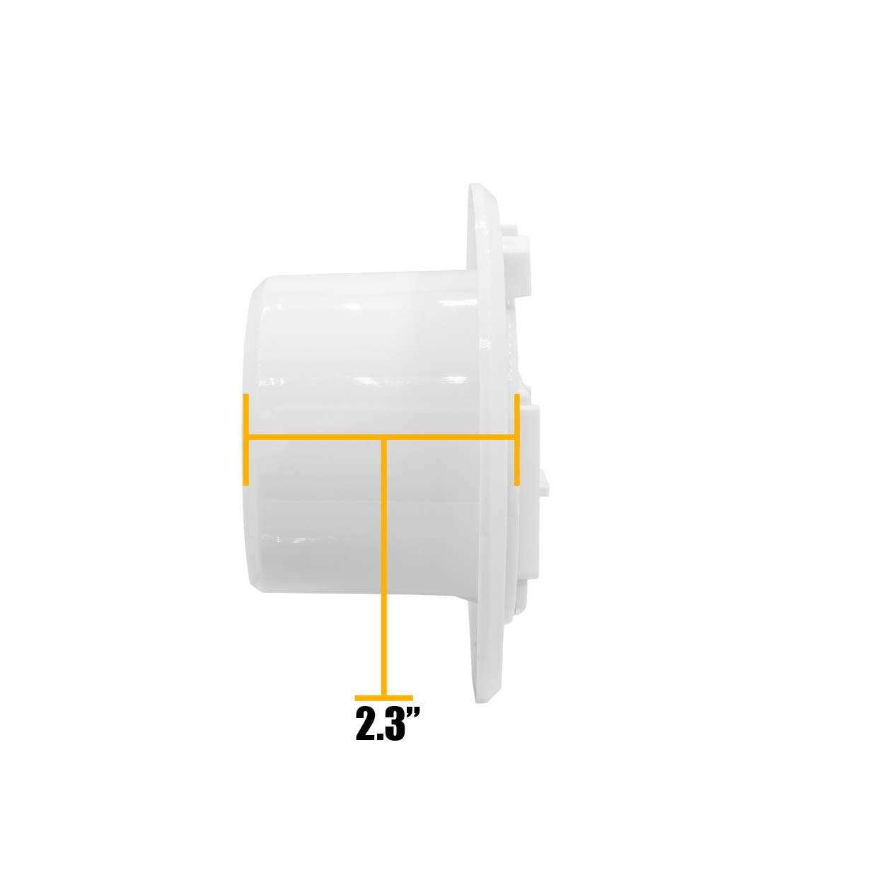 Halotronics RV 4 Round Electrical Cable Hatch for 30 and 50 Amp Cords - Image 3