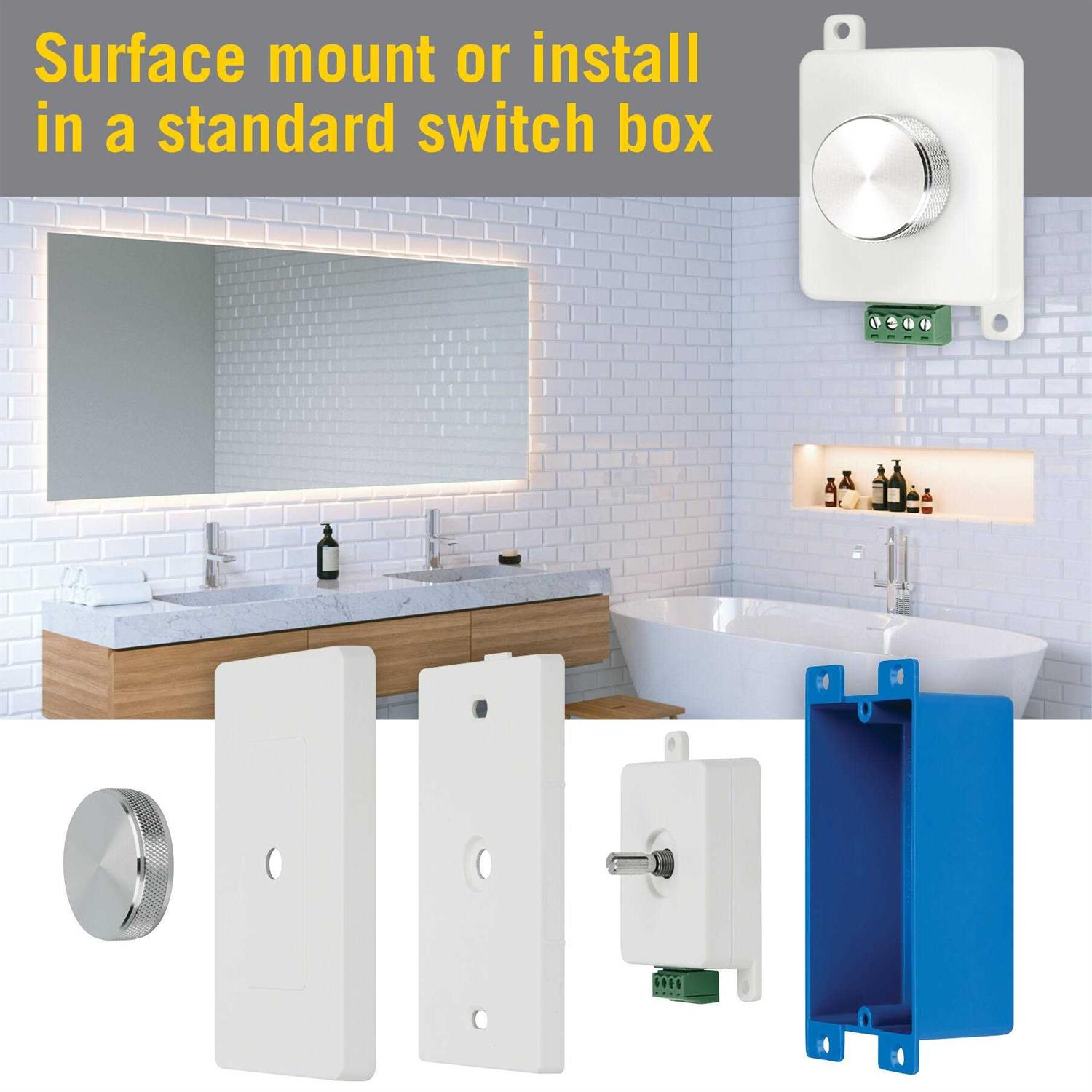 Armacost Lighting Proline Rotary Knob LED Dimmer 511129 - Image 4