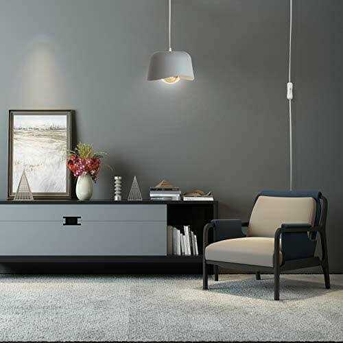 Jackyled Extension Hanging Lantern Cord Cable UL 360w with E26 E27 Socket On/Off Button Pendant Lighting - Image 3