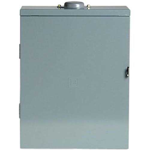 Square D HOM1224L125PRB Homeline 125-Amp 12-Space 24-Circuit Outdoor Main Lugs Load Center with Cover - Image 2