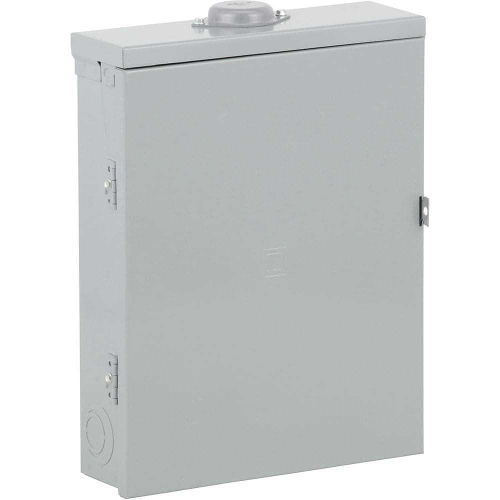 Square D HOM1224L125PRB Homeline 125-Amp 12-Space 24-Circuit Outdoor Main Lugs Load Center with Cover - Image 4