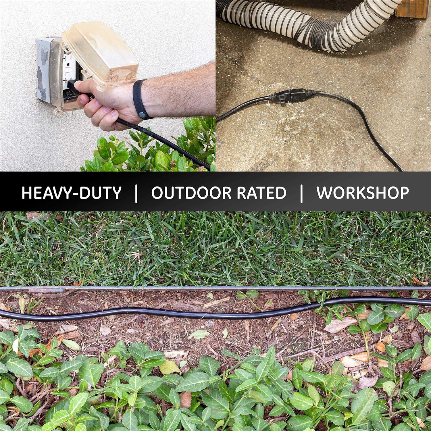 UltraPro 15 ft. Heavy-Duty Extension Cord - Image 4