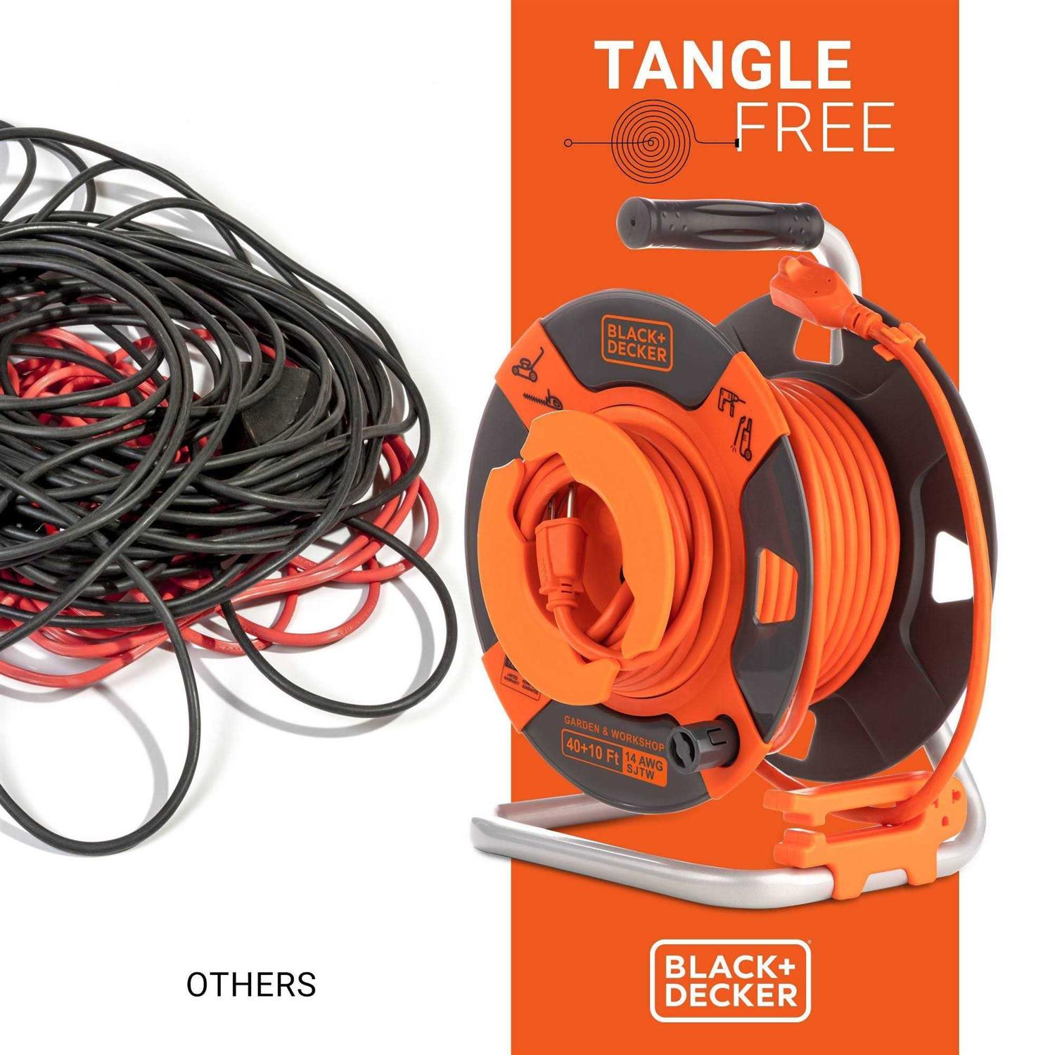 BLACK+DECKER Black + Decker Reverse Cord Reel - Image 3