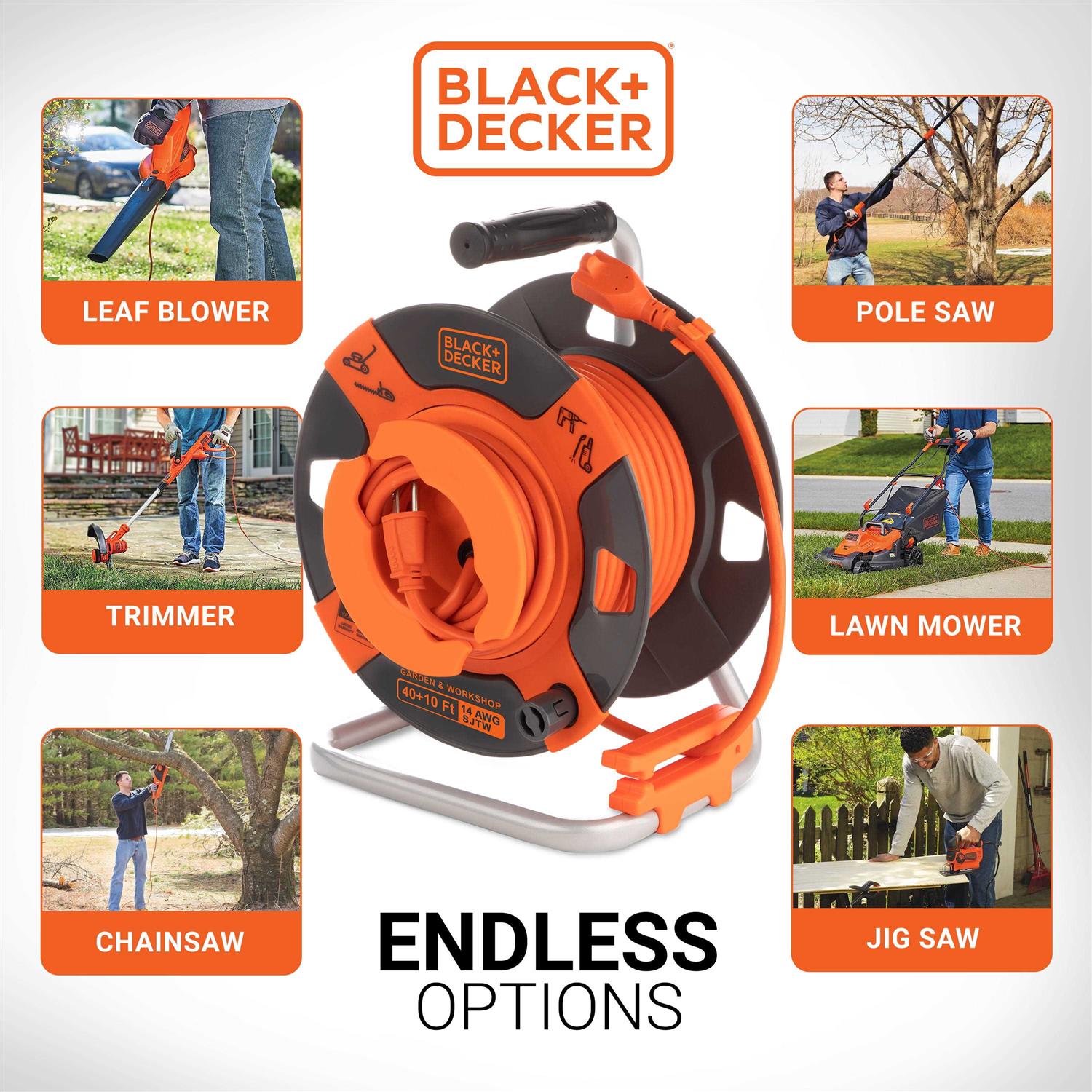BLACK+DECKER Black + Decker Reverse Cord Reel - Image 4