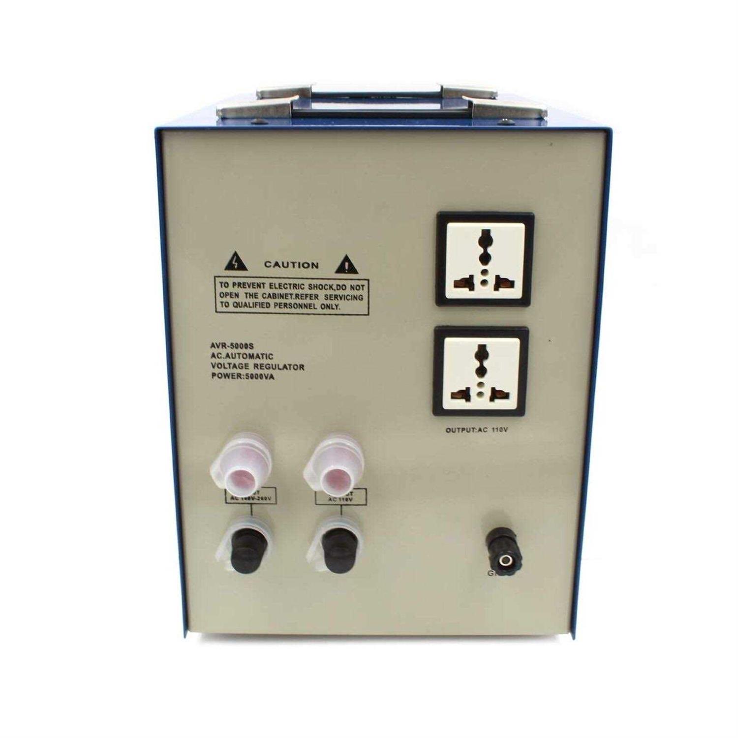 TOPOW 5000 Watt Voltage Step Down Transformer Regulator And Stabilizer Heavy Duty - Image 3