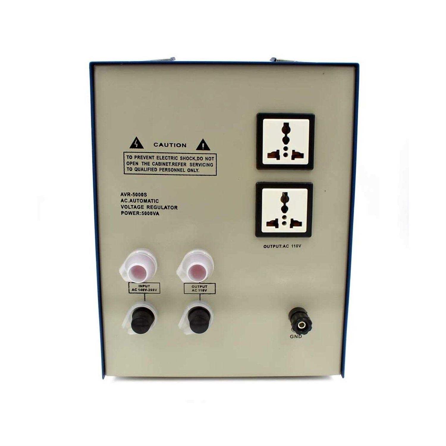 TOPOW 5000 Watt Voltage Step Down Transformer Regulator And Stabilizer Heavy Duty - Image 5