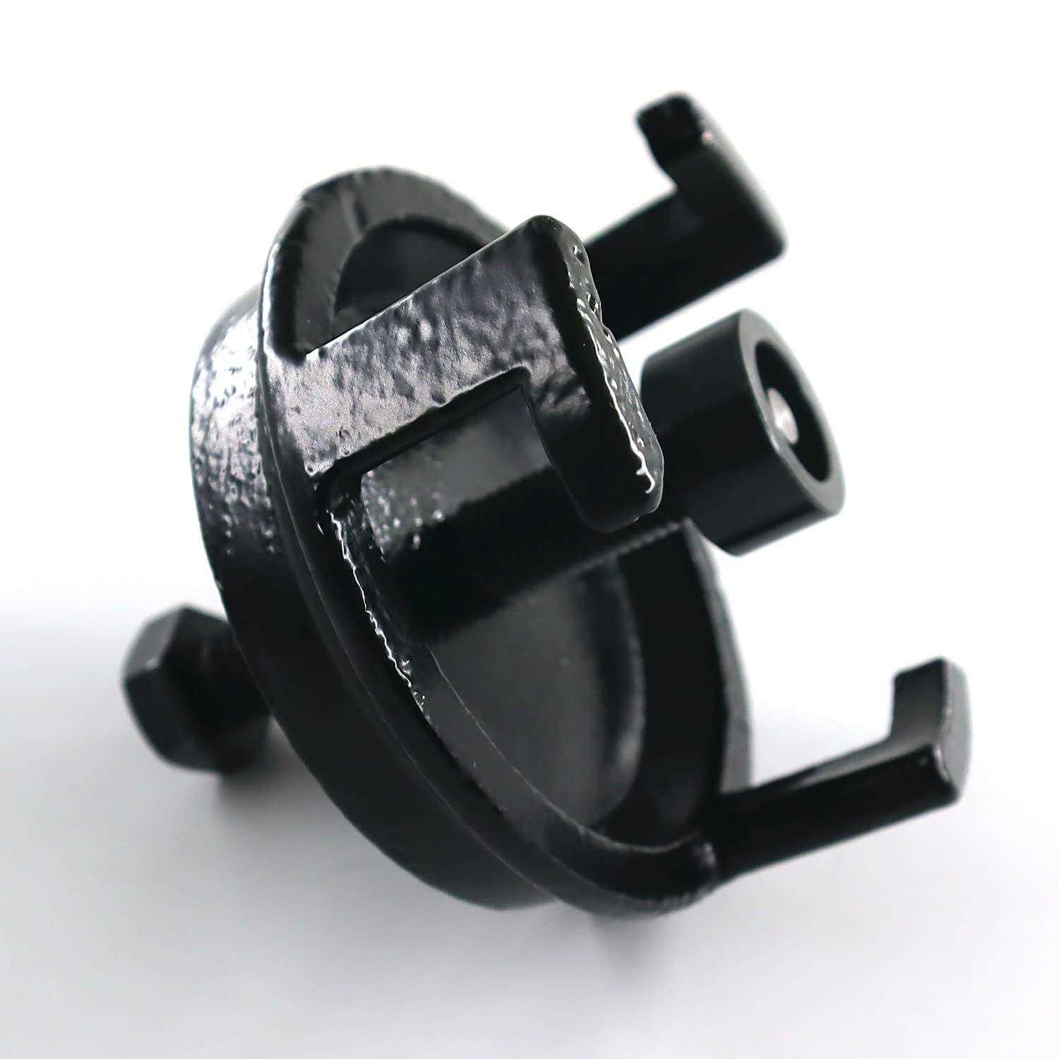 25264 GM Harmonic Balancer Puller LS Crank Pulley Puller Replacement Engine Quickly Removes Harmonic Balancers without Tapped Holes for GM Jeep - Image 3