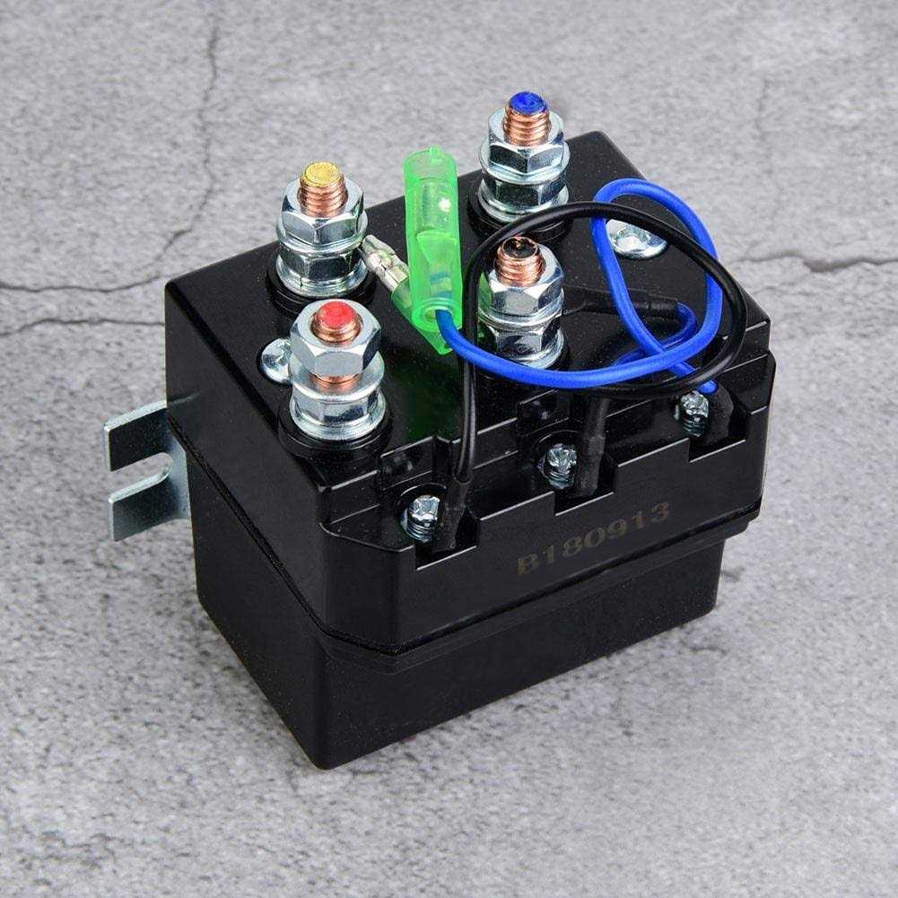 Winch Solenoid Relay Contactor 12v Atv Utv Winch Contactor Solenoid Relay For 1500-5000lb Winches B180913 - Image 3