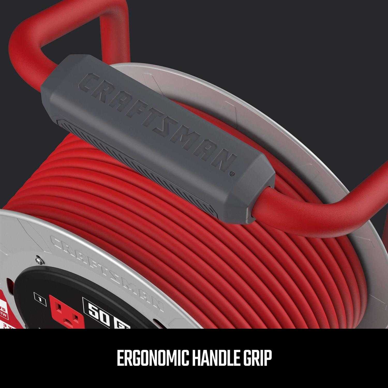 Craftsman Contractor Grade Retractable Extension Cord 100 Ft - Image 4