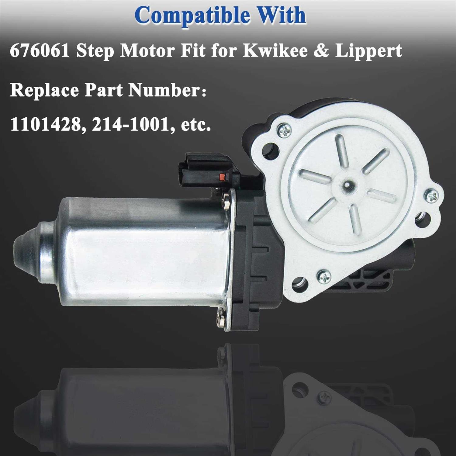 676061 RV Stair Entry Step Motor Compatible with Kwikee Step Motor and Lippert Motor Components - Image 5