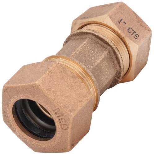 Ay McDonald 5130-115 1 x T CTS Compressionxt Compression Lead-Free Brass Coupling - Image 3