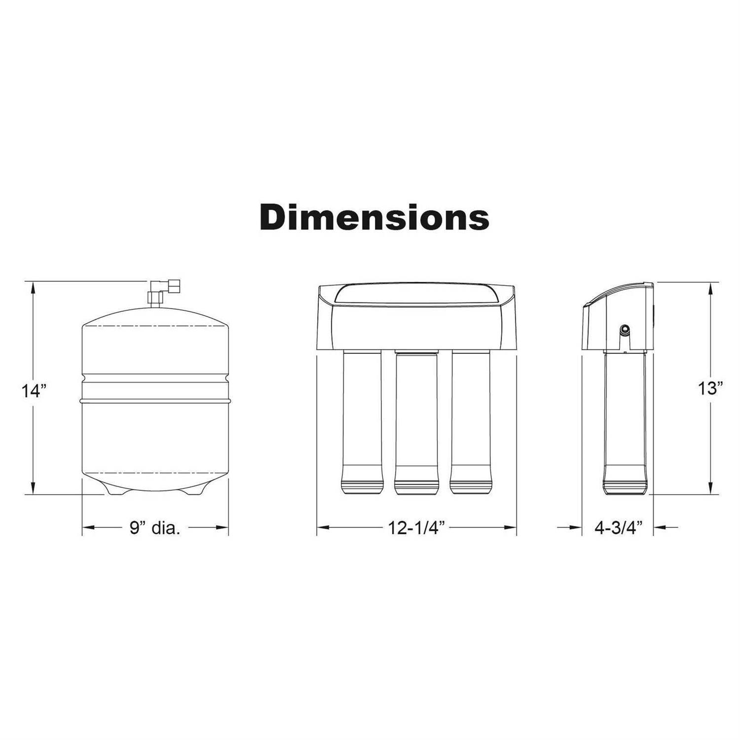 Whirlpool WHER25 Reverse Osmosis Filtration System - Image 4