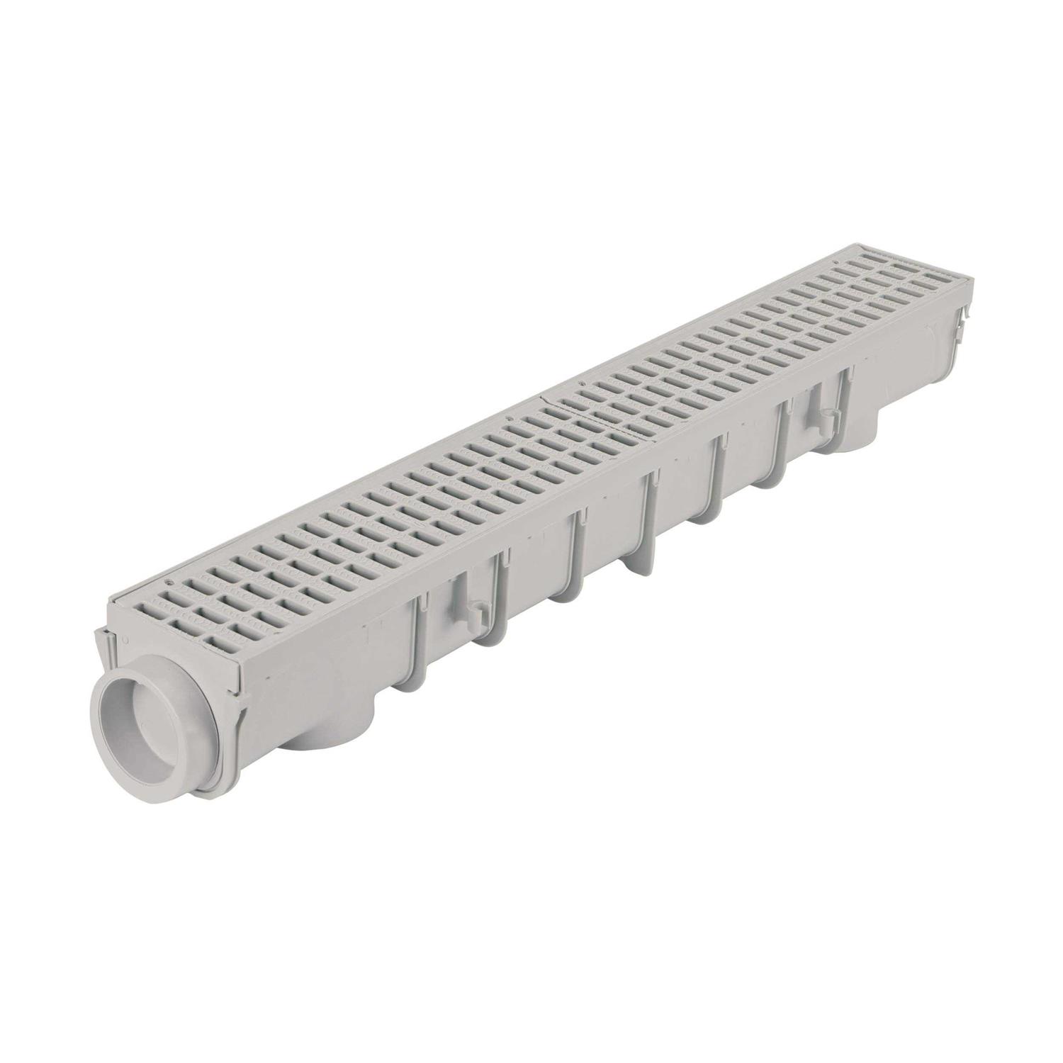 NDS Pro Series Channel Drain Kit Gray