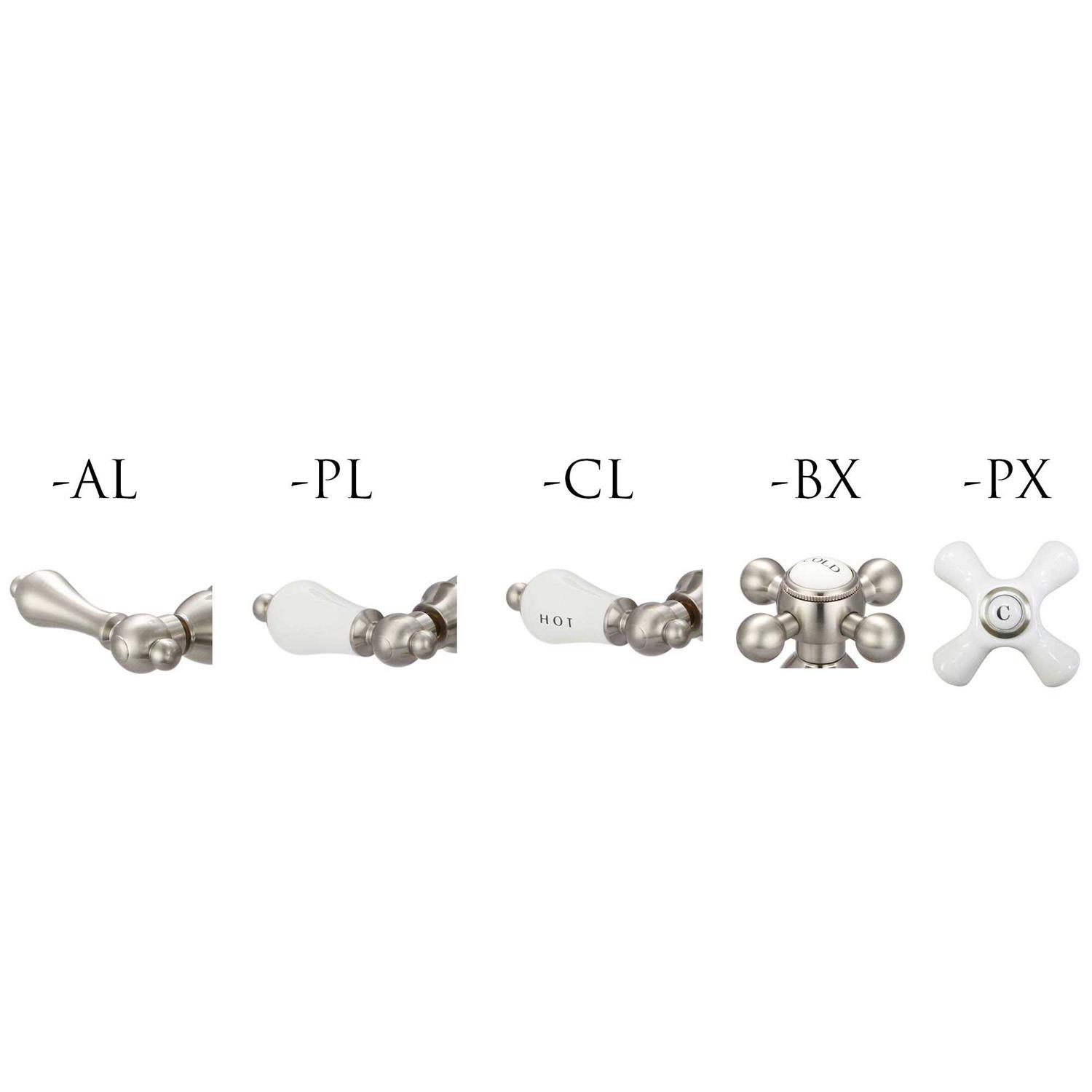 Water Creation F1-0003 Vintage Classic Basin Cocks Lavatory Faucets - Image 3