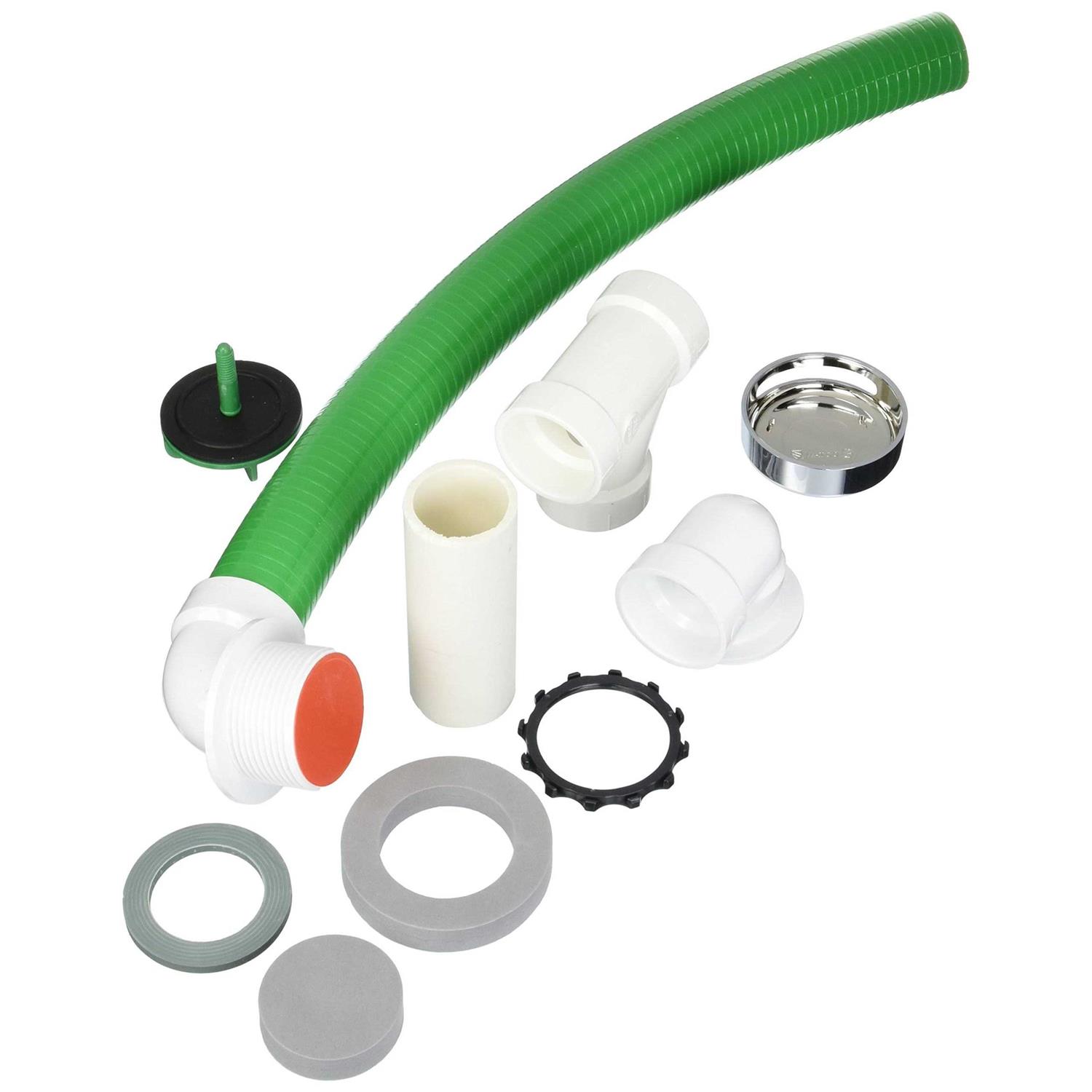 Watco FLEX924-LT-PVC-CP Flexible Lift and Turn Bath Waste Kit - Image 3