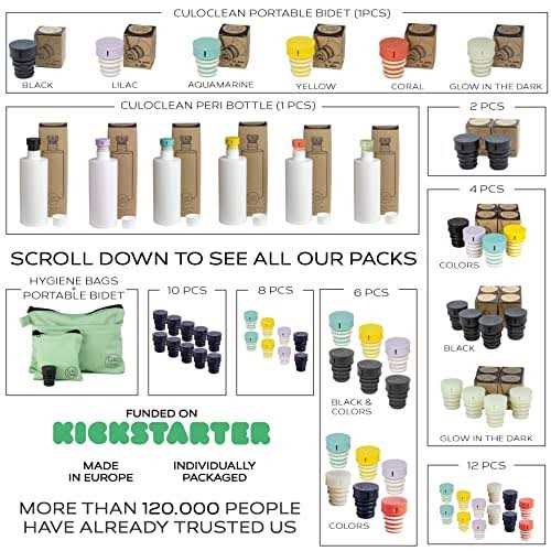 CuloClean Portable Bidet for Toilet or Travel. Compatible with Every Bottle. Discreet - Image 4